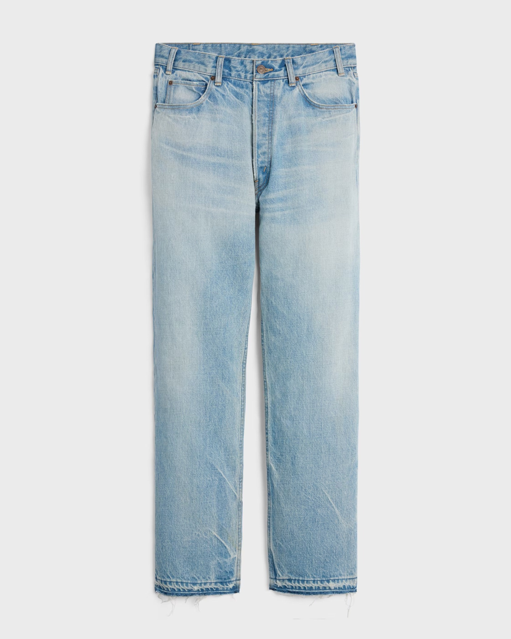 Wesley jeans in everclear wash denim in Everclear wash