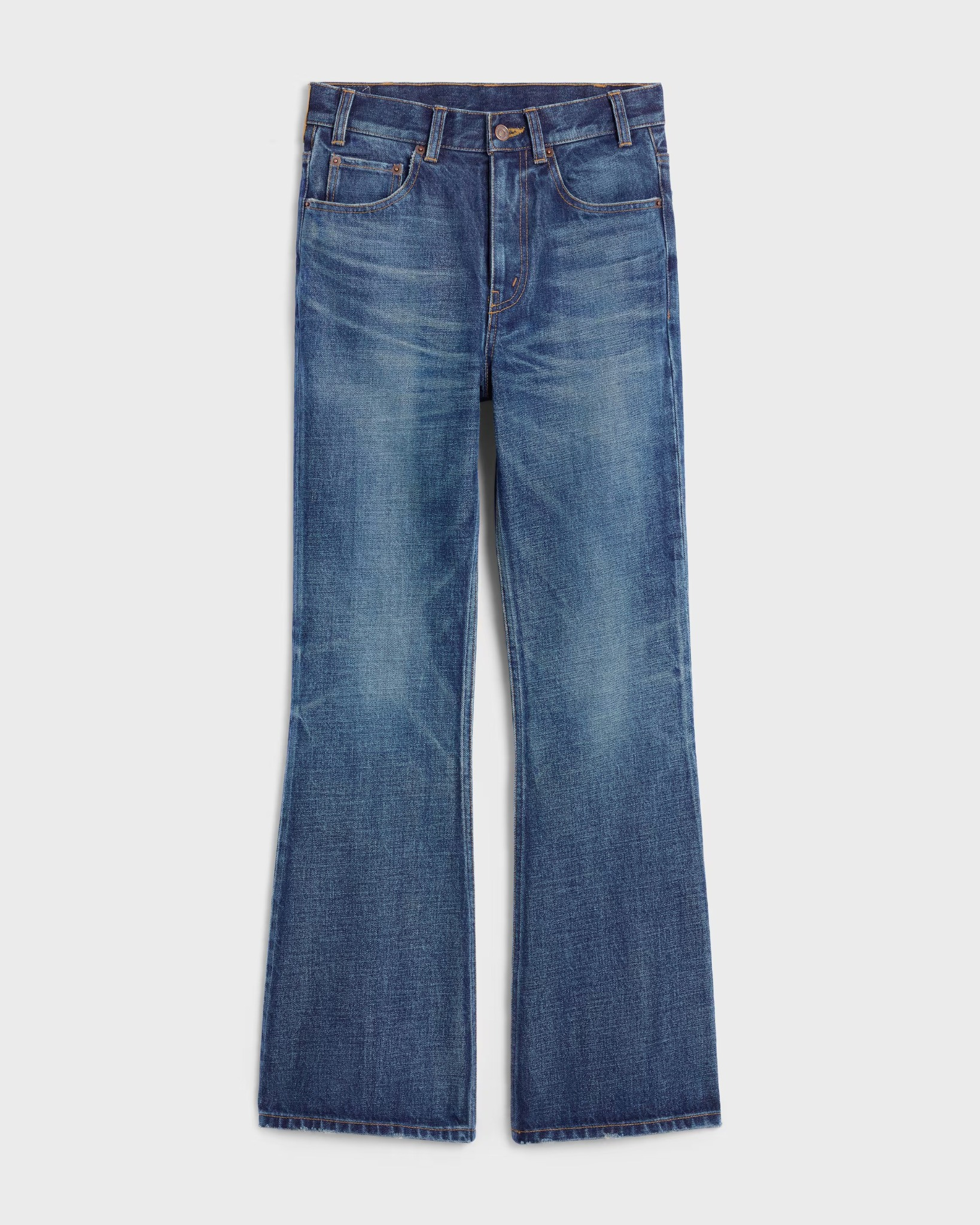 Bootcut jeans in dark union wash denim in Dark union wash